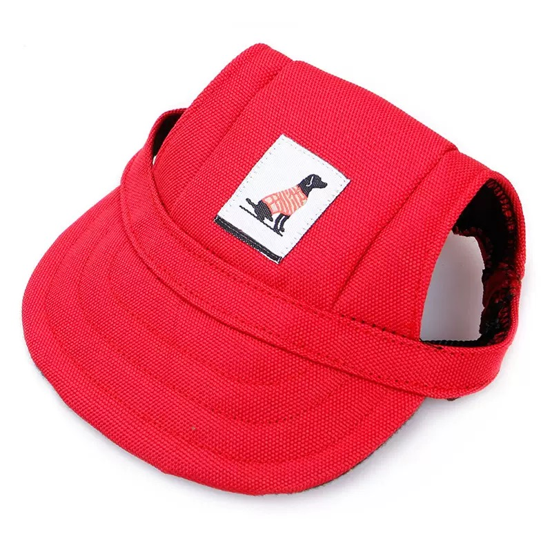 Dog Sun Hat – Canvas Baseball Cap for Pets