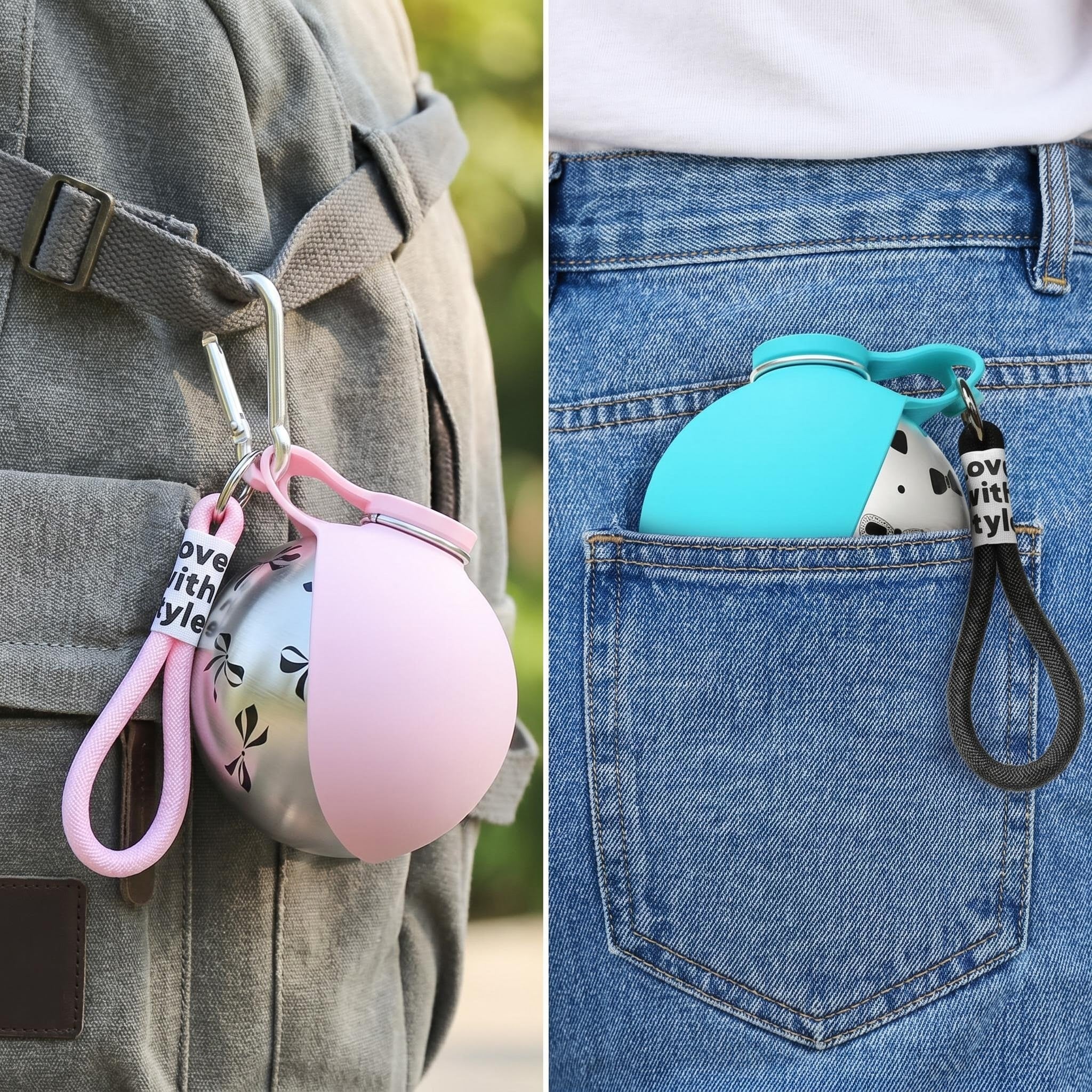 Portable Dog Water Bottle – Leak-Proof Travel Dispenser