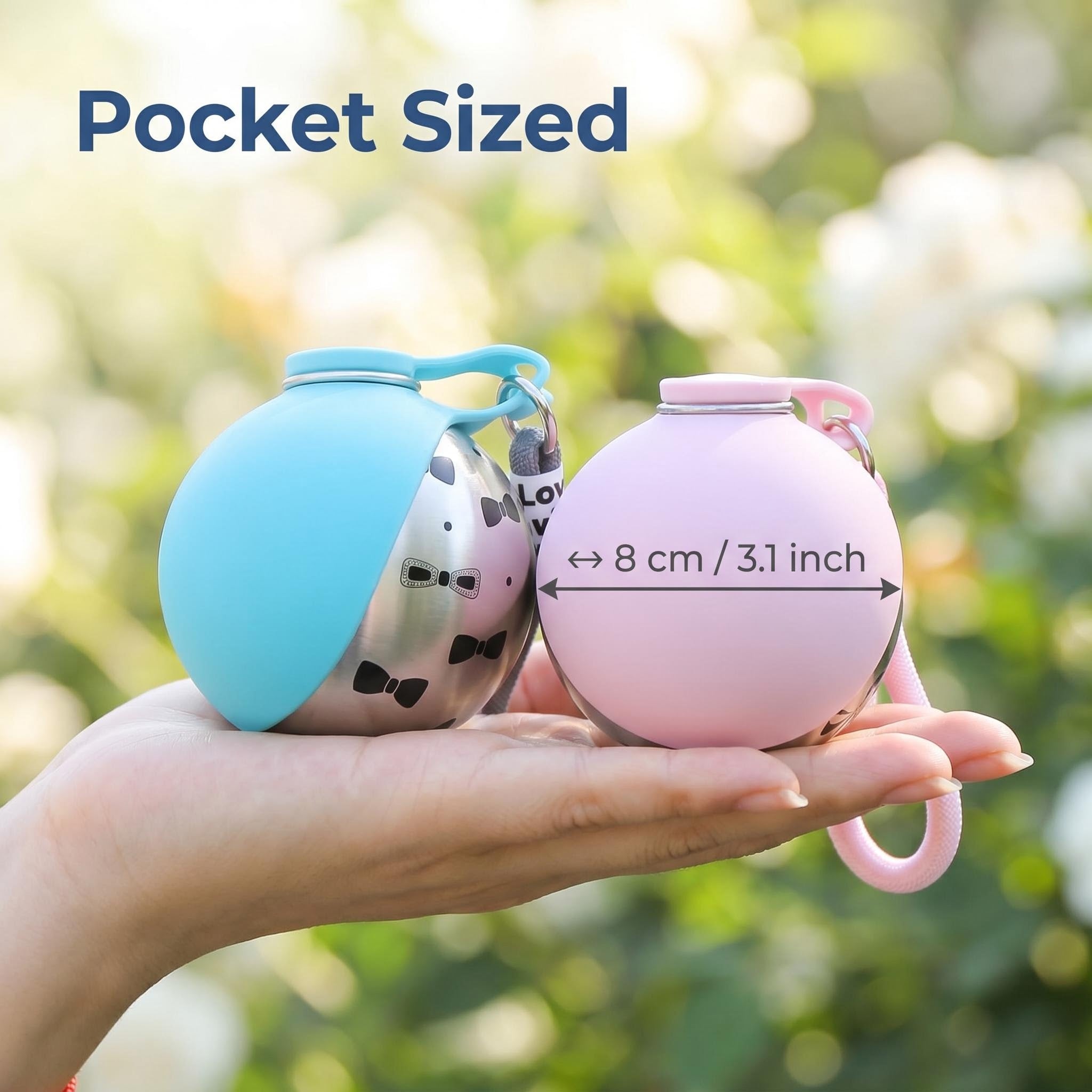 Portable Dog Water Bottle – Leak-Proof Travel Dispenser