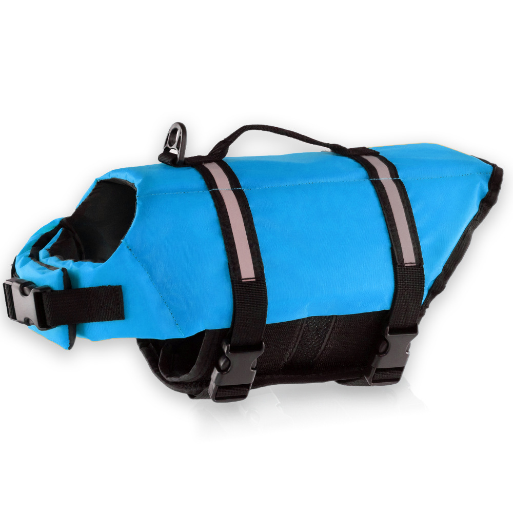 Dog life jacket blue – swim vest for dogs